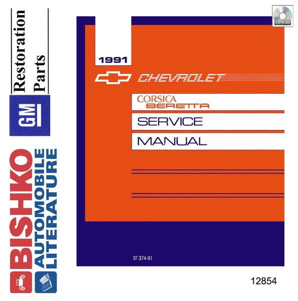 1991 Chevrolet Corsica, Beretta Factory Shop Service Manual