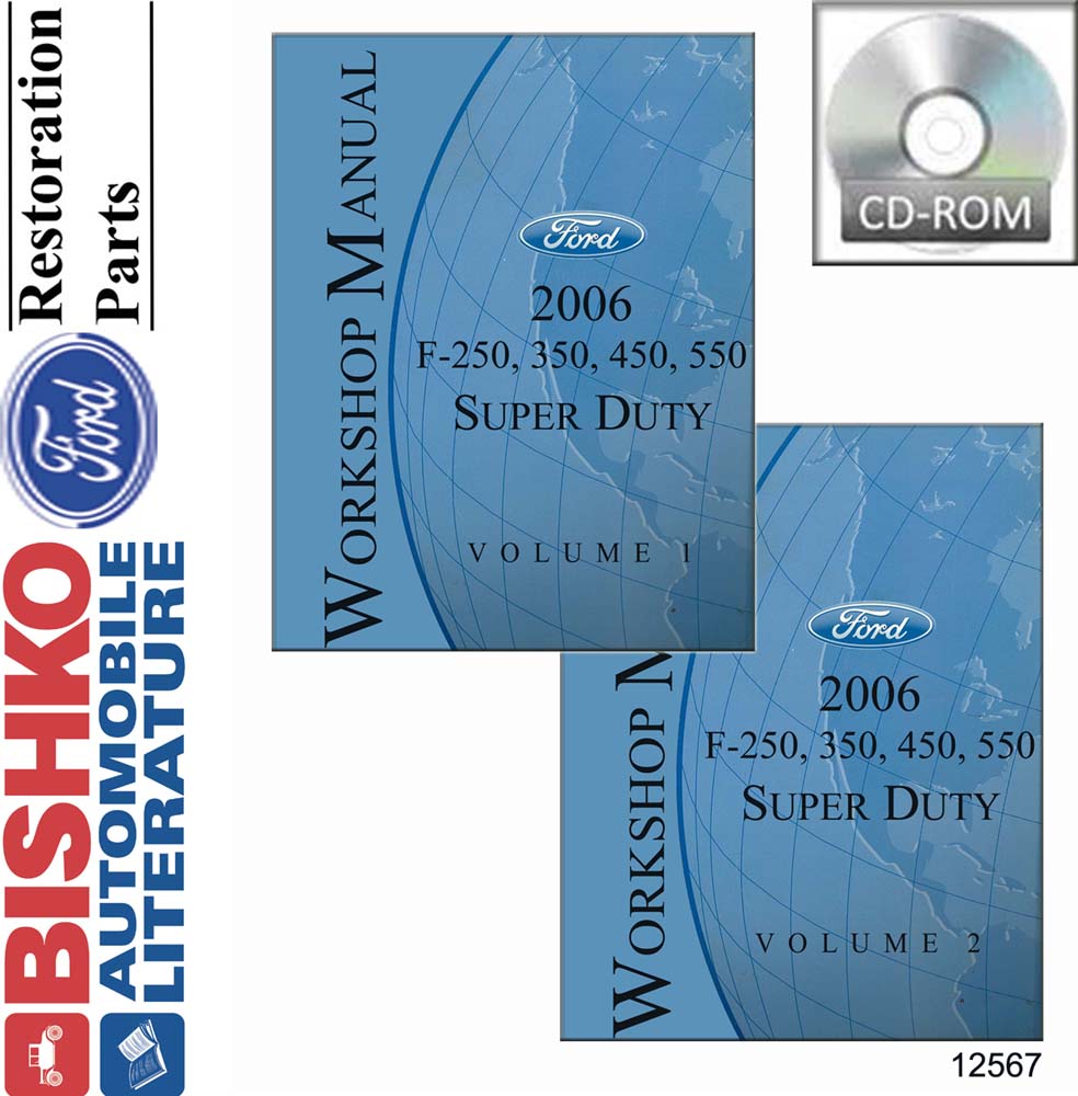 2006 Ford Truck F250-F550, Super Duty Factory Shop Service Manual