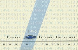 1996 Chevrolet Lumina Owner's Manual
