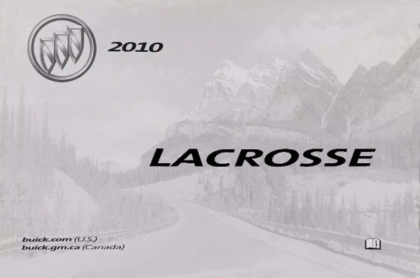 2010 Buick LaCrosse Owner's Manual