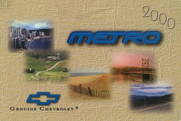 2000 Chevrolet Metro Owner's Manual