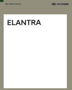 2023 Hyundai Elantra Owner's Manual