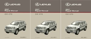 2007 Lexus GX 470 Factory Shop Service Manual