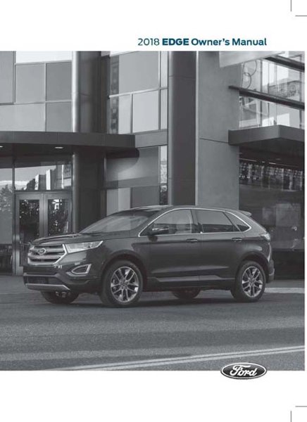 2018 Ford Edge Owner's Manual
