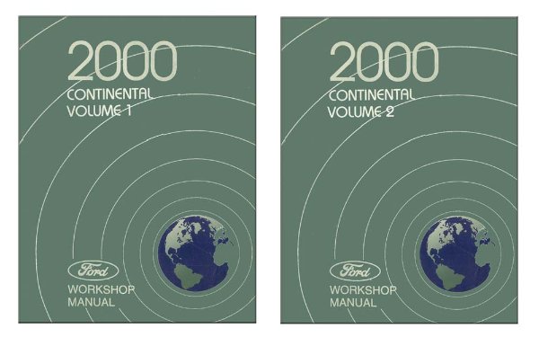 2000 Lincoln Continental Factory Shop Service Manual