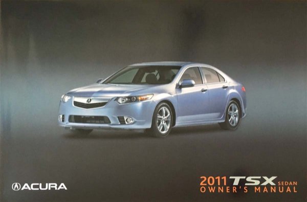 2011 Acura TSX Owner's Manual