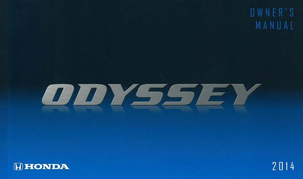 2014 Honda Odyssey Owner's Manual