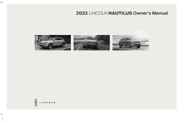 2022 Lincoln Nautilus Owner's Manual
