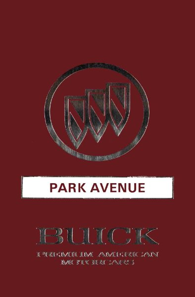 1991 Buick Park Avenue Owner's Manual