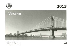 2013 Buick Verano Owner's Manual