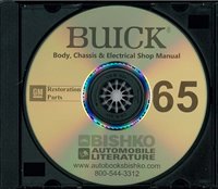 1965 BUICK Full Line Body, Chassis & Electrical Service Manual sample image