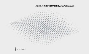 2026 Lincoln Navigator Owner's Manual