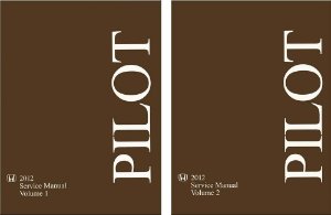 2012 Honda Pilot Factory Shop Service Manual