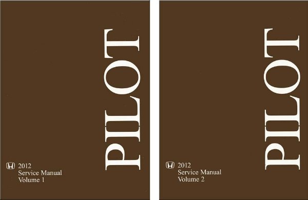2012 Honda Pilot Factory Shop Service Manual