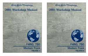 2001 Ford Truck F650 - F750 Factory Shop Service Manual