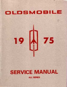 1975 Oldsmobile ALL MODELS - CHASSIS Factory Shop Service Manual