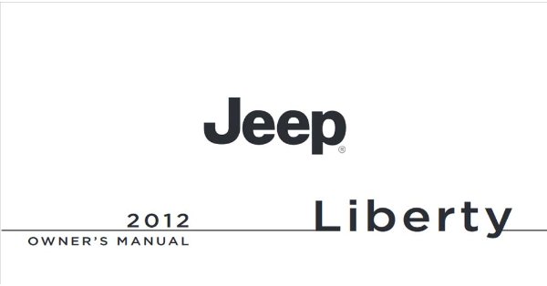 2012 Jeep Liberty Owner's Manual