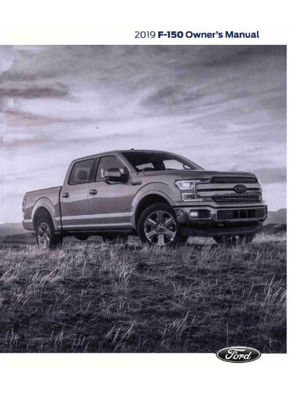 2019 Ford F-150 Owner's Manual