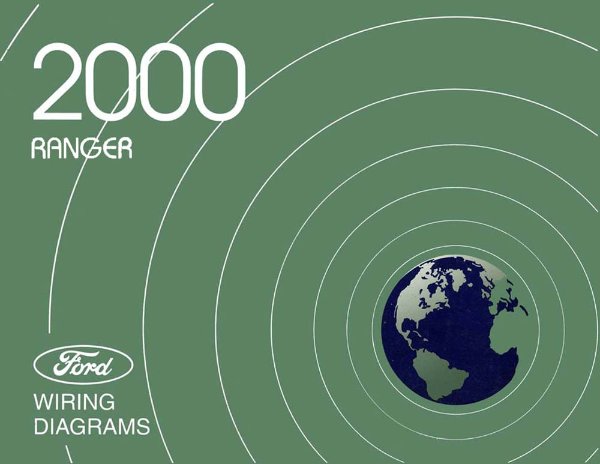 2000 Ford Truck Ranger Wiring Diagrams Manual