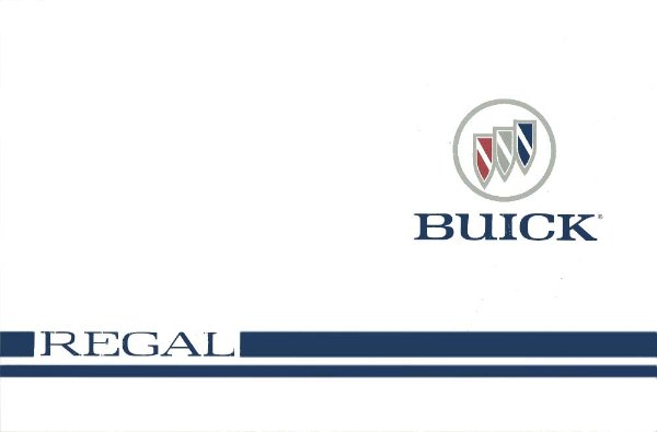 1996 Buick Regal Owner's Manual