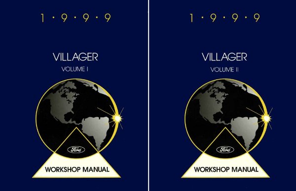 1999 Ford Villager Factory Shop Service Manual