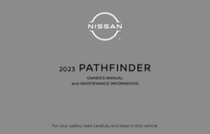 2023 Nissan Pathfinder Owner's Manual