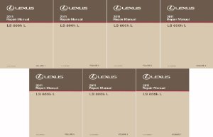 2011 Lexus LS 600h L Factory Shop Service Manual