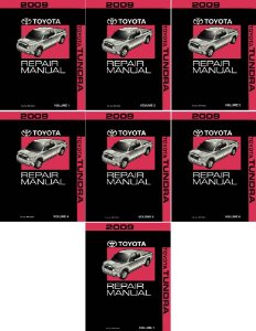2009 Toyota Tundra Factory Shop Service Manual