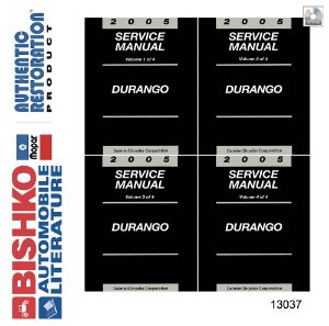 2005 Dodge Truck Durango Factory Shop Service Manual