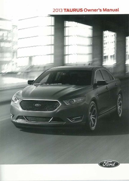 2013 Ford Taurus Owner's Manual