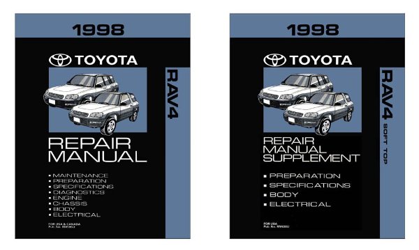 1998 Toyota Rav4 Factory Shop Service Manual