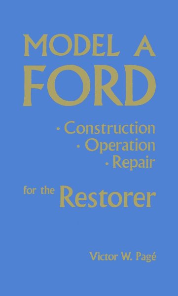 1928–1931 Ford A Factory Shop Service Manual