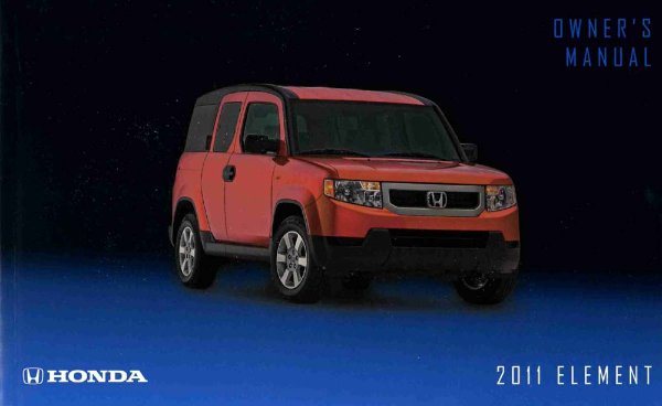2011 Honda Element Owner's Manual