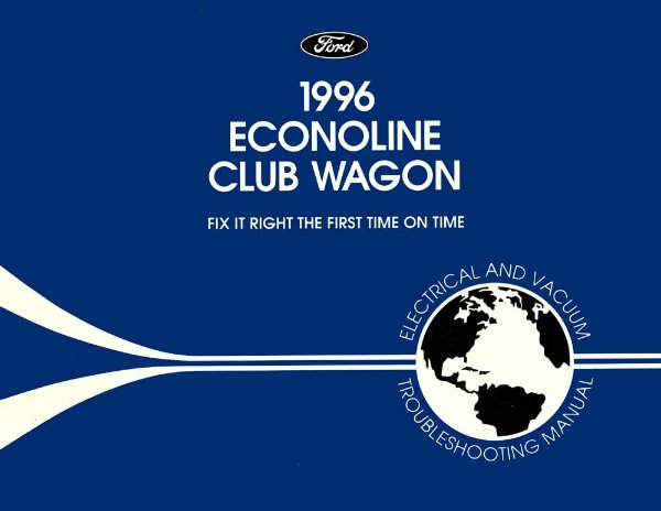 1996 Ford Truck Econoline Wiring Diagrams Manual