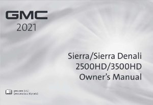 2021 GMC Sierra Owner's Manual
