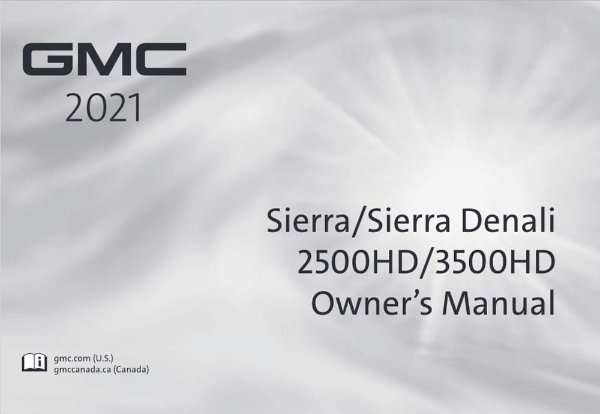 2021 GMC Sierra Owner's Manual