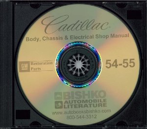 1954–1955 Cadillac All Models Factory Shop Service Manual
