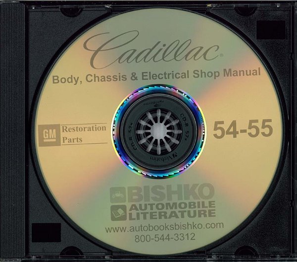 1954-55 CADILLAC Body, Chassis & Electrical Service Manual main image