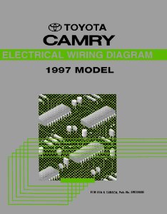 1997 Toyota Camry Wiring Diagrams Manual