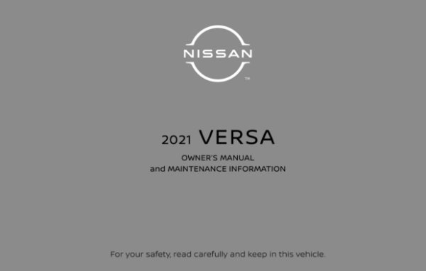 2021 Nissan Versa Sedan Owner's Manual
