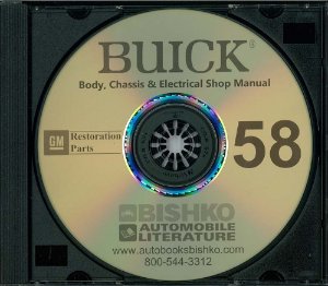 1958 Buick All Models Factory Shop Service Manual