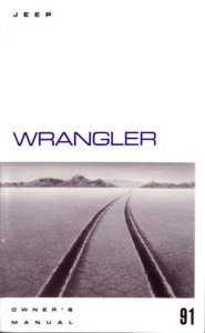 1991 Jeep Wrangler Owner's Manual