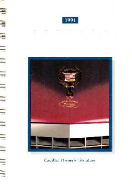 1991 Cadillac Seville Owner's Manual