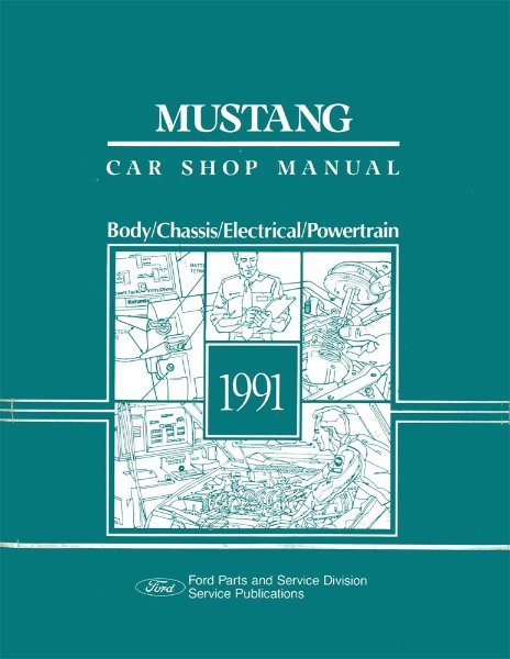 1991 Ford Mustang Factory Shop Service Manual
