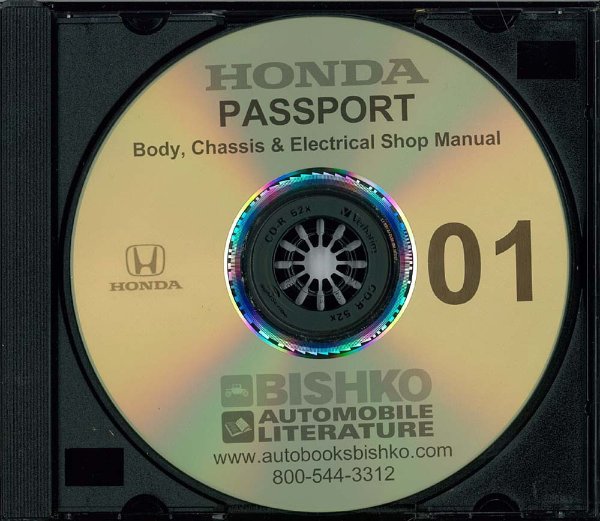 2001 Honda Passport Factory Shop Service Manual