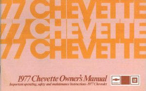 1977 Chevrolet Chevette Owner's Manual