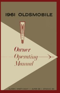 1961 Oldsmobile 98 Regency, Delta 88 Owner's Manual