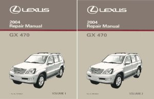 2004 Lexus GX 470 Factory Shop Service Manual
