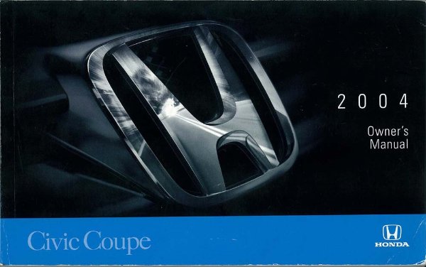 2004 Honda Civic Coupe Owner's Manual