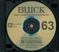 1963 BUICK Full Line Body, Chassis & Electrical Service Manual sample image